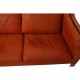 Børge Mogensen 2213 3.seater sofa in cognac leather