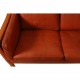 Børge Mogensen 2213 3.seater sofa in cognac leather