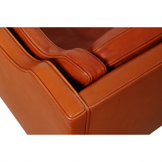 Børge Mogensen 2213 3.seater sofa in cognac leather