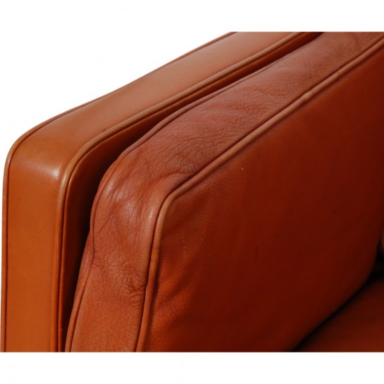 Børge Mogensen 2213 3.seater sofa in cognac leather