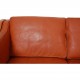 Børge Mogensen 2213 3.seater sofa in cognac leather