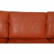 Børge Mogensen 2213 3.seater sofa in cognac leather