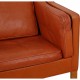 Børge Mogensen 2213 3.seater sofa in cognac leather