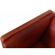 Børge Mogensen 3.seater 2333 sofa in Indian red aniline leather