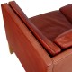 Børge Mogensen 3.seater 2333 sofa in Indian red aniline leather