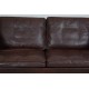 Børge Mogensen 2.seater 2212 sofa in brown leather