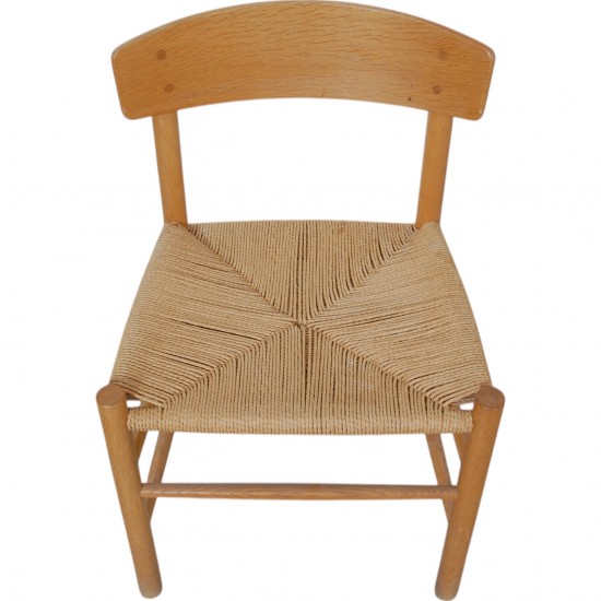 Set of Four Børge Mogensen j39 chair in oak.