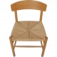 Set of Four Børge Mogensen j39 chair in oak.