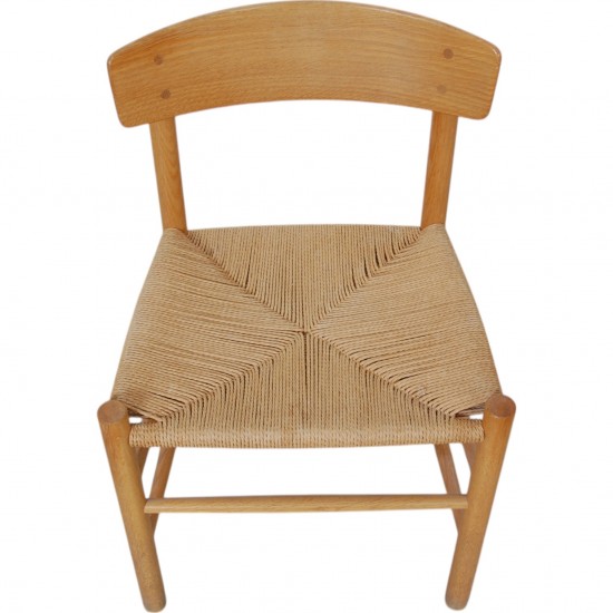 Set of Four Børge Mogensen j39 chair in oak.