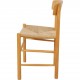 Børge Mogensen set of six J39 chairs in beech