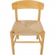 Børge Mogensen set of six J39 chairs in beech