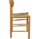 Børge Mogensen set of six J39 chairs in beech