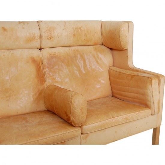 Børge Mogensen 2.seater Kupe sofa in natural leather