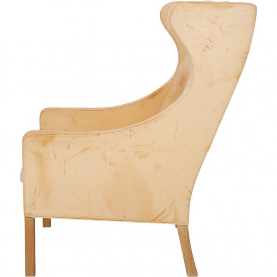 Børge Mogensen 2204 Wingchair in natural leather