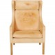 Børge Mogensen 2204 Wingchair in natural leather