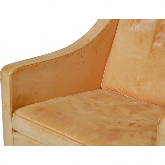 Børge Mogensen 2204 Wingchair in natural leather