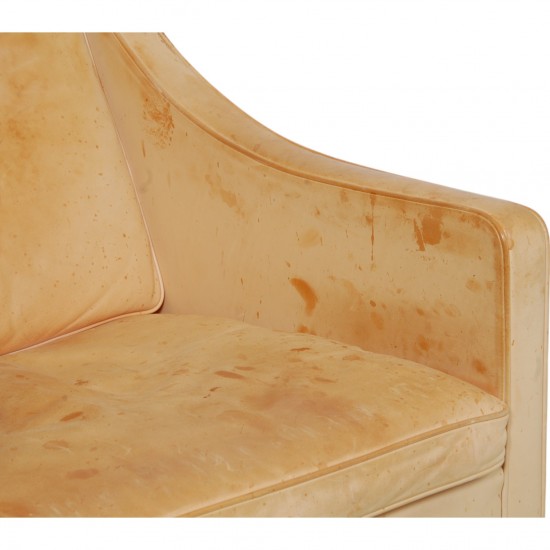 Børge Mogensen 2204 Wingchair in natural leather