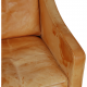 Børge Mogensen Wingchair with ottoman in natural leather