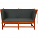 Børge Mogensen Limited edition Spoke-back sofa in cherry wood