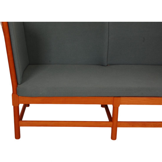 Børge Mogensen Limited edition Spoke-back sofa in cherry wood