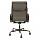 Charles Eames EA-219 office chair in grey leather