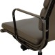 Charles Eames EA-219 office chair in grey leather