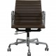 Charles Eames Ea-117 office chair in brown leather