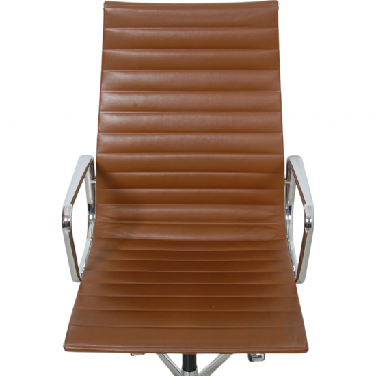 Charles Eames Ea-119 i brun læder