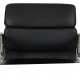 Charles Eames Ea-208 chair in black leather