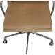 Charles Eames Ea-217 kontorstol i beige læder