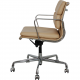 Charles Eames Ea-217 kontorstol i beige læder