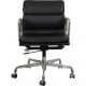 Charles Eames Ea-217 office chair in black leather