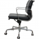 Charles Eames Ea-217 office chair in black leather