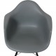 Set of 4 grey Charles Eames DAW chairs