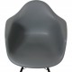 Set of 4 grey Charles Eames DAW chairs