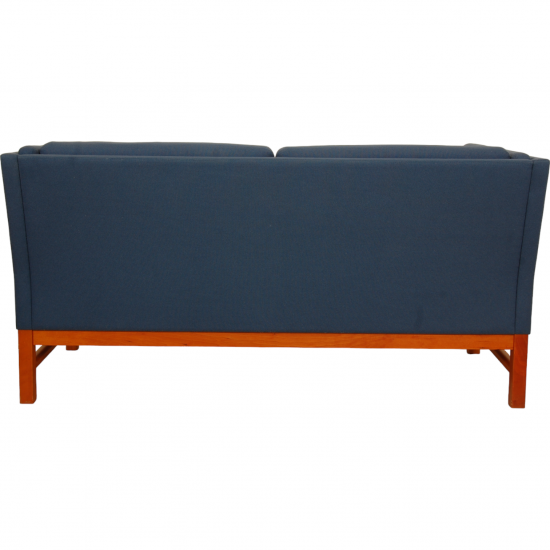 Erik Jørgensen 2.seater Ej-315 sofa in blue fabric