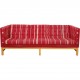 Erik Jørgensen EJ-315 3.seater sofa in red fabric