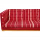 Erik Jørgensen EJ-315 3.seater sofa in red fabric