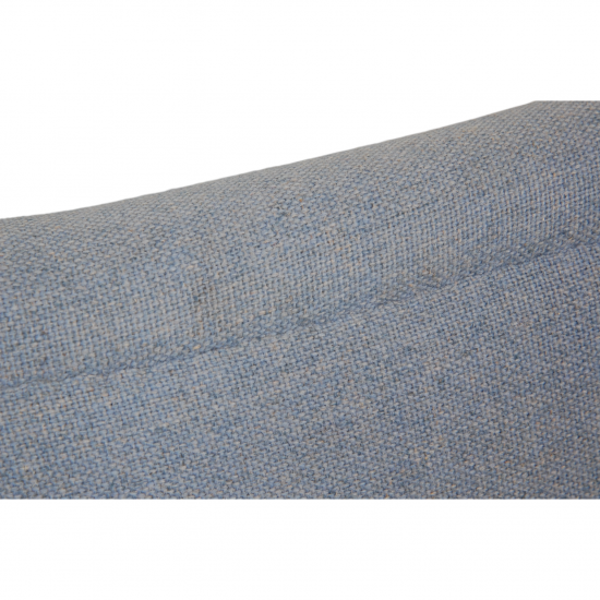 Finn Juhl 4600 Sofa in blue fabric