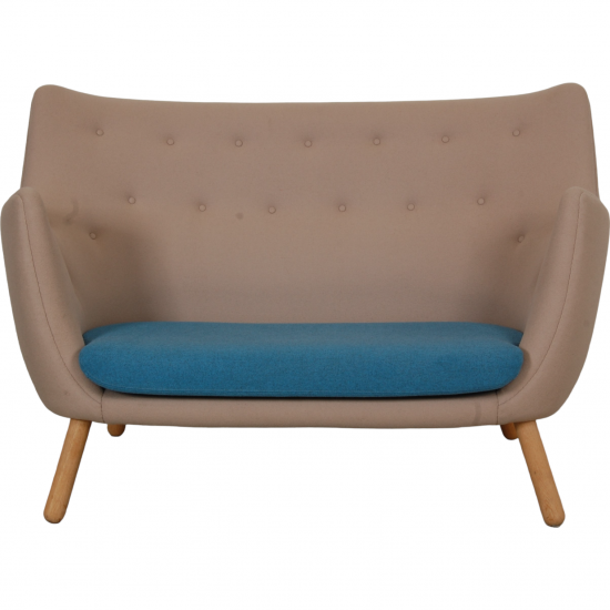 Finn Juhl Poet Sofa i beige stof