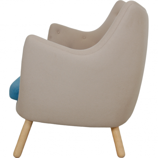 Finn Juhl Poet Sofa i beige stof