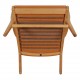 Hans Wegner AP-16 chair of oak and cognac anilin leather