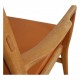 Hans Wegner AP-16 chair of oak and cognac anilin leather