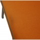 Hans Wegner AP-40 lounge chair in orange fabric