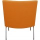 Hans Wegner AP-40 lænestol i orange stof