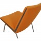 Hans Wegner AP-40 lænestol i orange stof