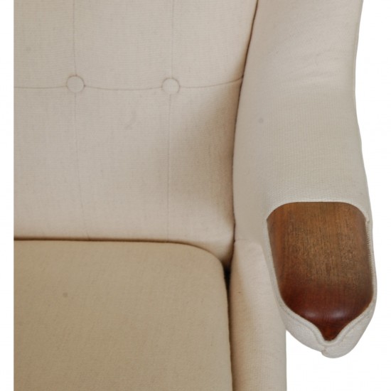 Hans Wegner Papa bear chair in Greenlandish wool