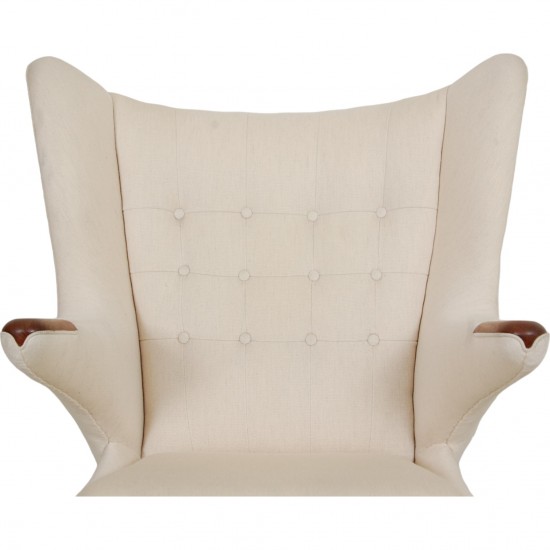 Hans Wegner Papa bear chair in Greenlandish wool