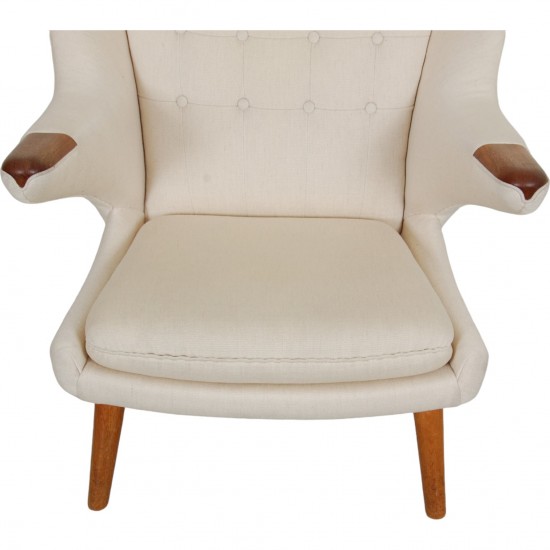 Hans Wegner Papa bear chair in Greenlandish wool