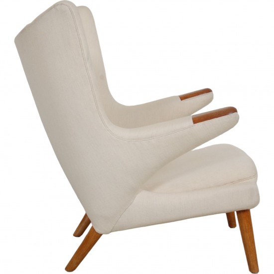 Hans Wegner Papa bear chair in Greenlandish wool